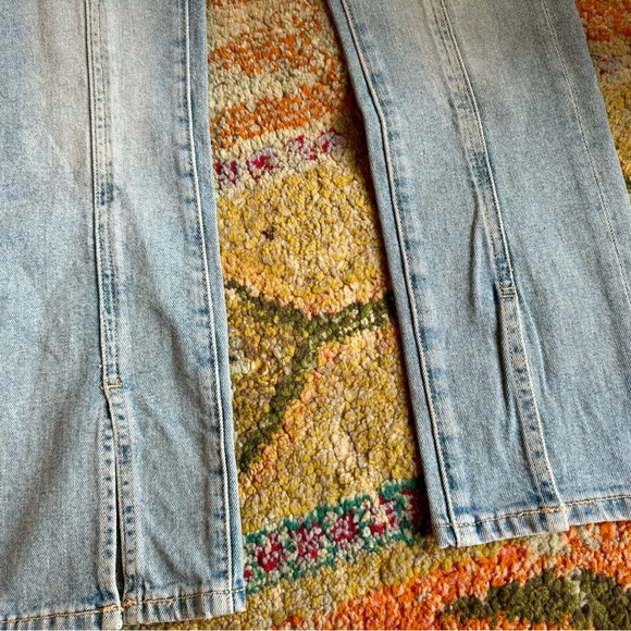 DL1961 Emie straight leg high rise jeans, kids size 12 yr - Picture 2 of 6